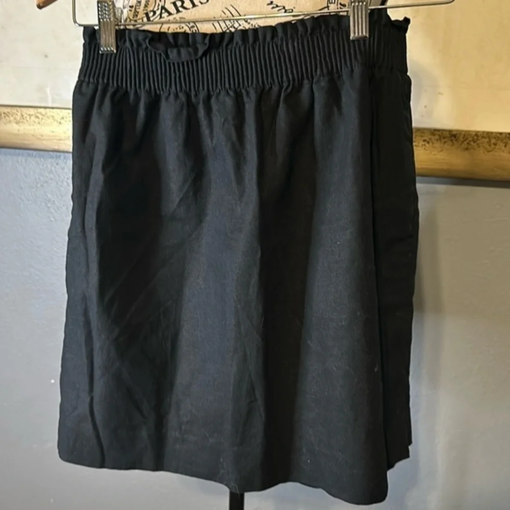 Linen cotton blend j crew lined skirt. Size 4. Euc